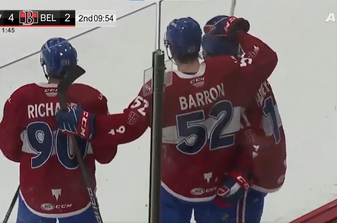 Vidéo: Justin Barron veut voler le SPOT de Jonathan Drouin!!