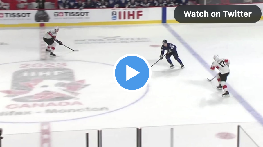 VIDEO: OUCH !!! Lian Bichsel est un STUD comparé à SLAFKOVSKY