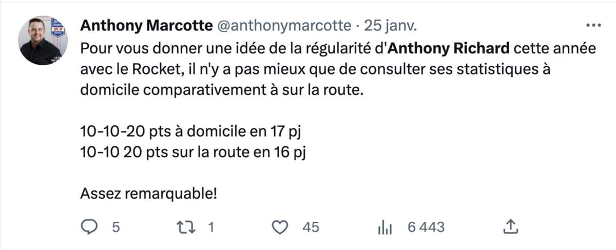 Anthony Richard doit avoir envie de TOUT CASSER