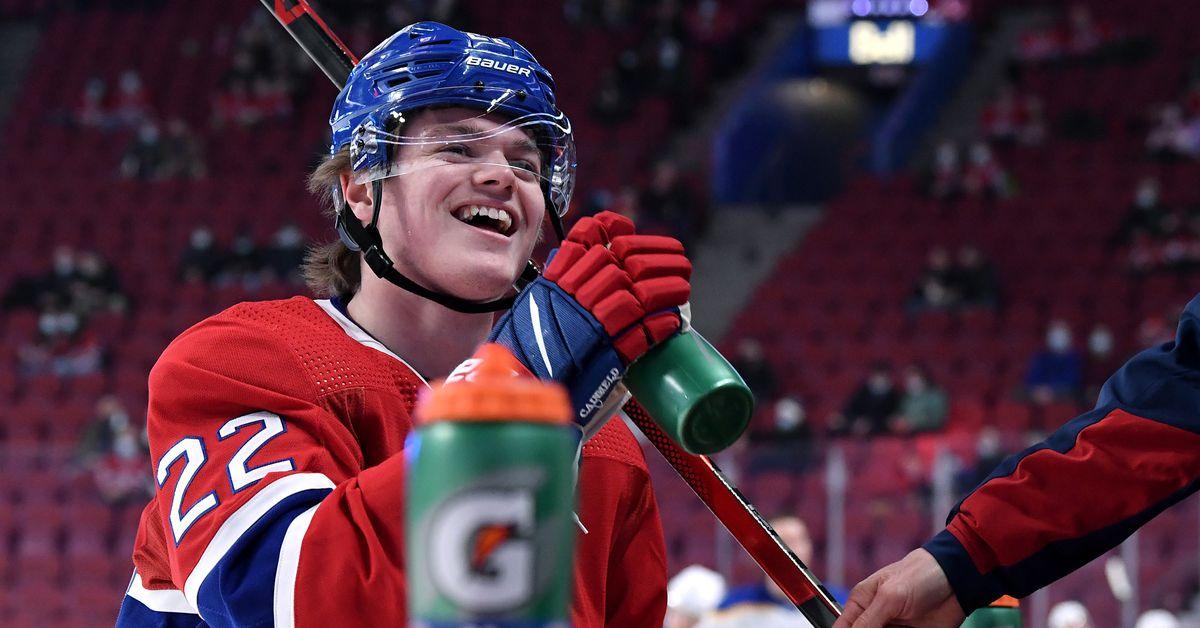 BOMBE à Montréal!!!! Saison TERMINÉE pour Cole Caufield!!!!