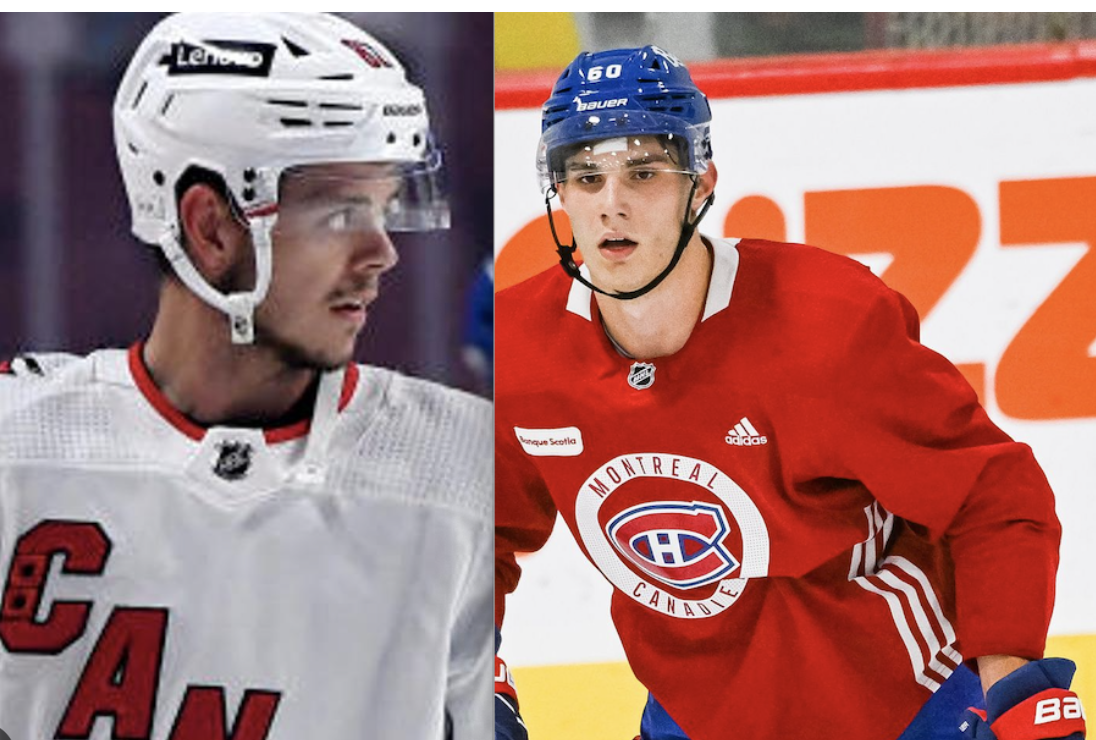 Jesperi Kotkaniemi s'en prend à Juraj Slafkovsky...