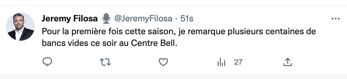 Le Centre BEll envoie un MESSAGE CINGLANT à Geoff Molson...