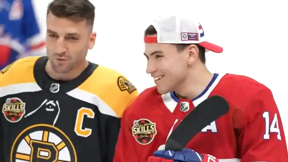 Nick Suzuki s'est fait HUMILIER...par Patrice Bergeron...