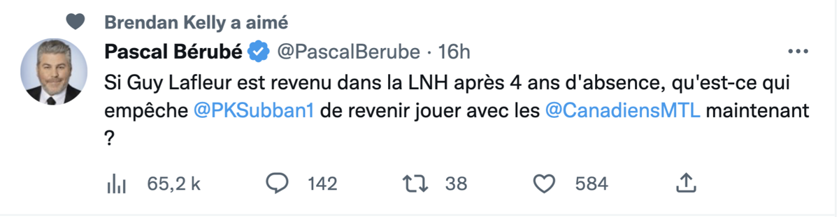 PK Subban sortirait de sa RETRAITE pour Montréal...