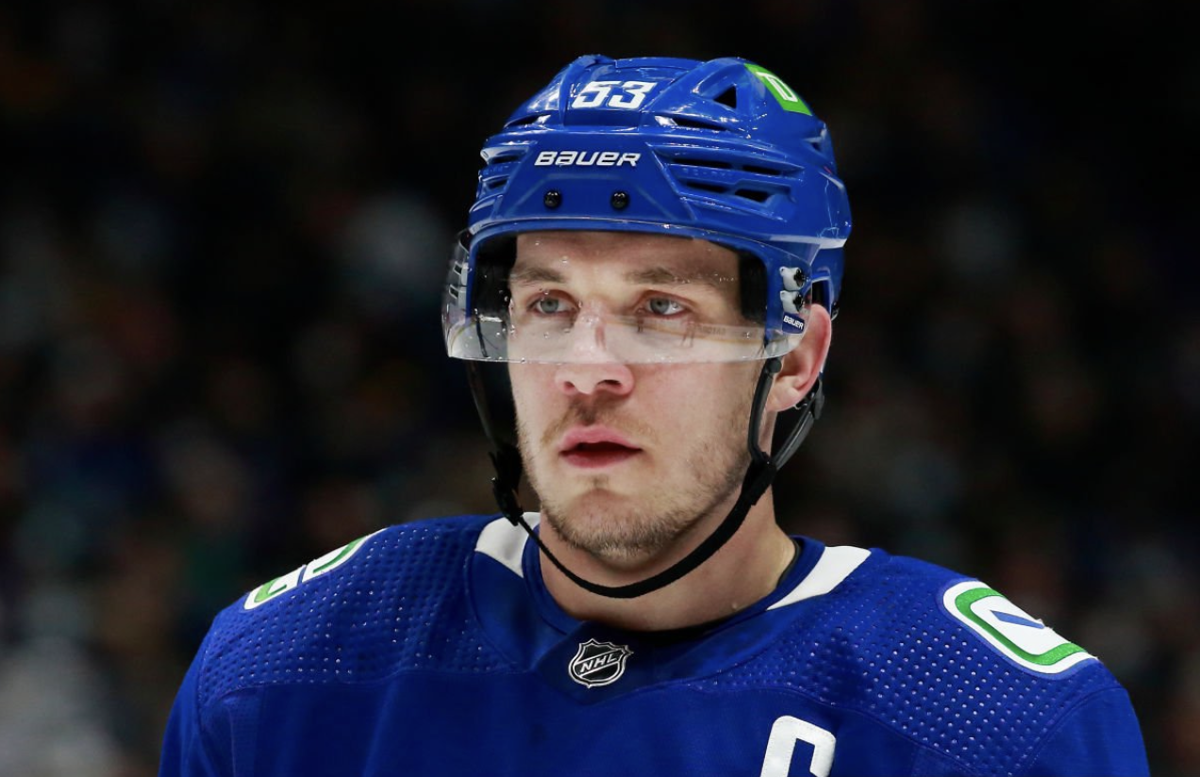 Selon THE ATHLETIC ... Bo Horvat va finir la saison à ...