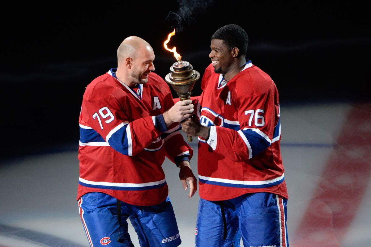 Wow...PK Subban met la PRESSION sur Geoff Molson...