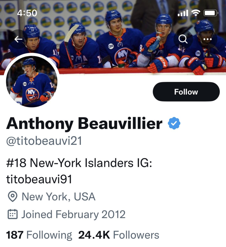 Anthony Beauvillier en LENDEMAIN de VEILLE...