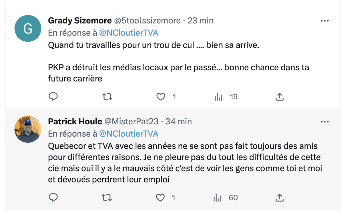 Retour du hockey à RDS: les journalistes de TVA Sports en FURIE sur twitter...