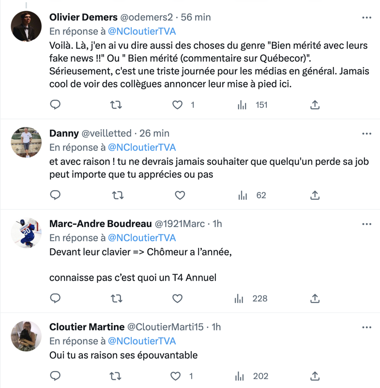 Retour du hockey à RDS: les journalistes de TVA Sports en FURIE sur twitter...