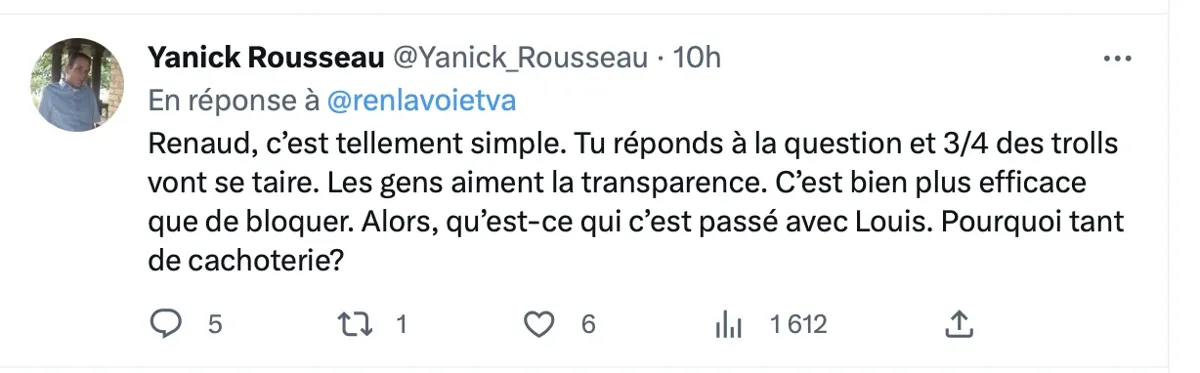 Renaud Lavoie se livre ÉMOTIONNELLEMENT