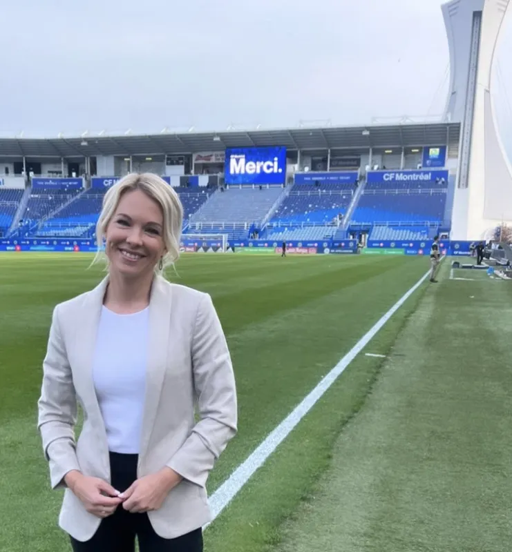 TVA Sports joue avec le FEU avec Frédérique Guay