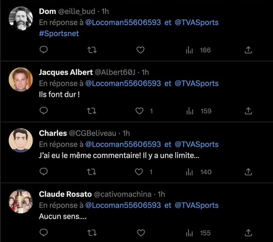 MALAISE à TVA Sports, une publicité de la Voix ENRAGE le public