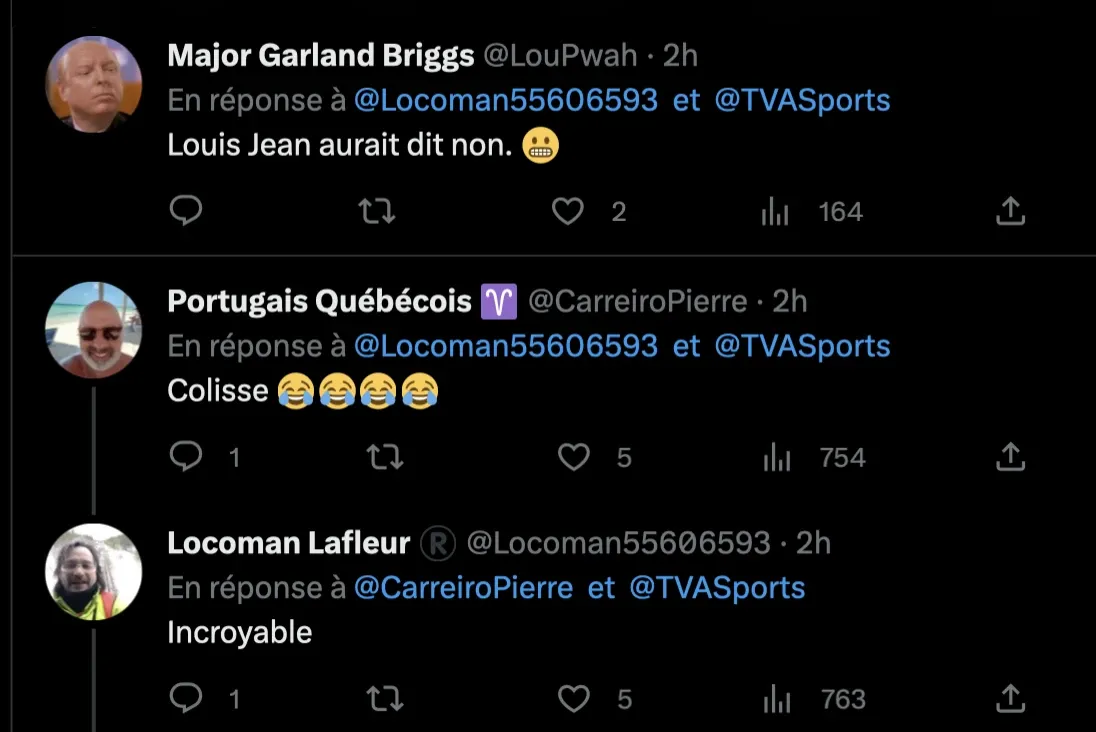 MALAISE à TVA Sports, une publicité de la Voix ENRAGE le public