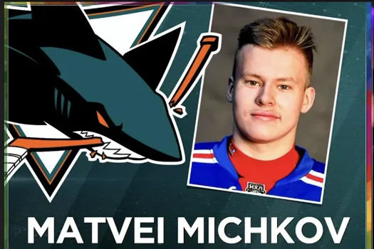 Le DG des Sharks fait une révélation sur Matvei Michkov