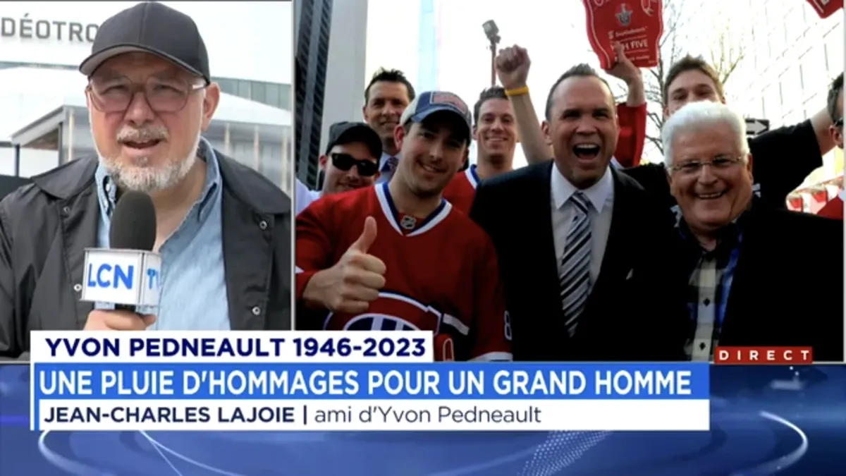 Frissons dans le dos: Jean-Charles Lajoie raconte son dernier moment avec Yvon Pedneault