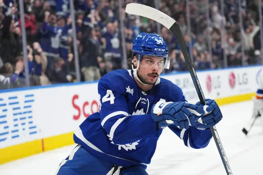 Auston Matthews fait P-É-T-E-R la banque!