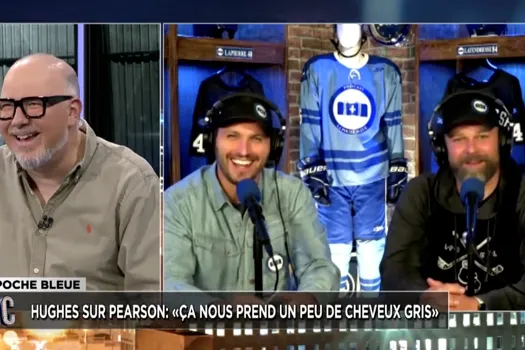 Scène virale à TVA Sports: Maxim Lapierre et Guillaume Latendresse prennent la voix de François Pérusse