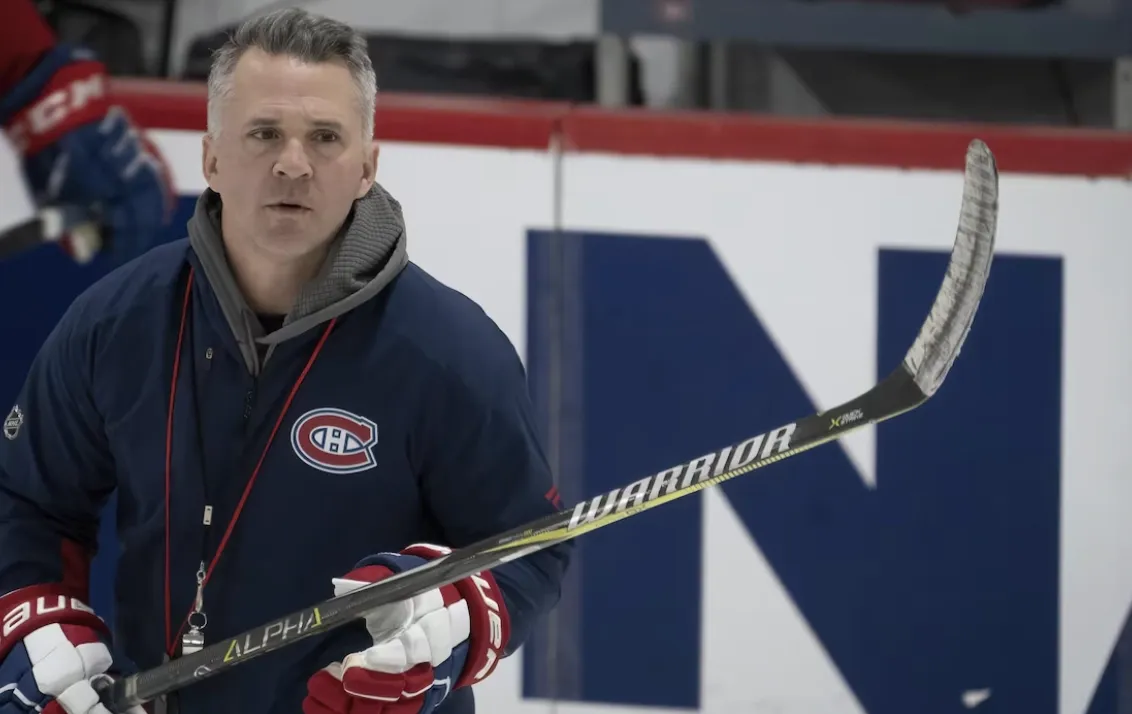 Martin St-Louis perd patience à l'entraînement