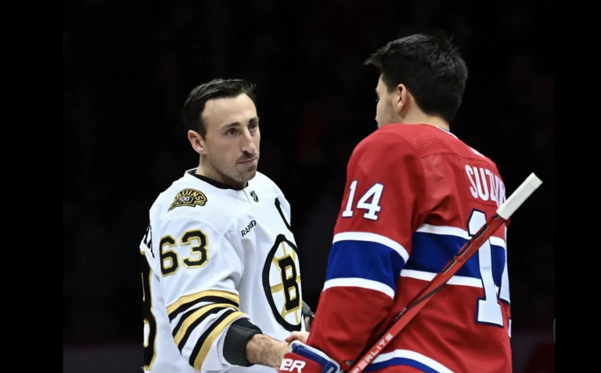 Vidéo: Une bagarre générale Boston-Montréal pour motiver Nick Suzuki