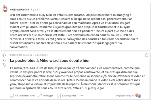 Un témoignage troublant: Guillaume Latendresse et Maxim Lapierre ont intimidé Mike Ward