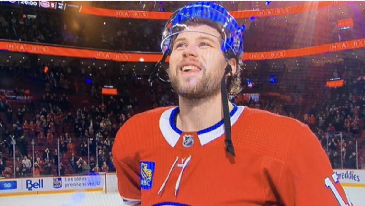 L’ovation pour Josh Anderson nous a donné les larmes aux yeux