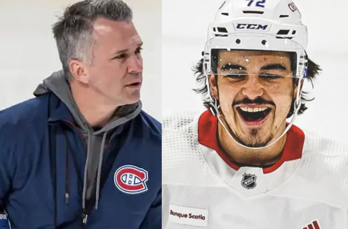 Une question délicate de Martin McGuire sur Arber Xhekaj enflamme Martin St-Louis