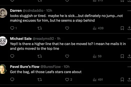 William Nylander s'écroule comme Cole Caufield