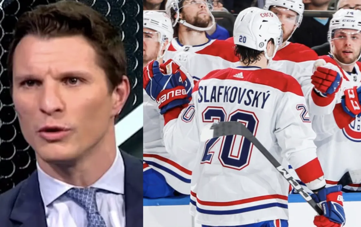 Antoine Roussel est trop précoce envers Juraj Slafkovsky