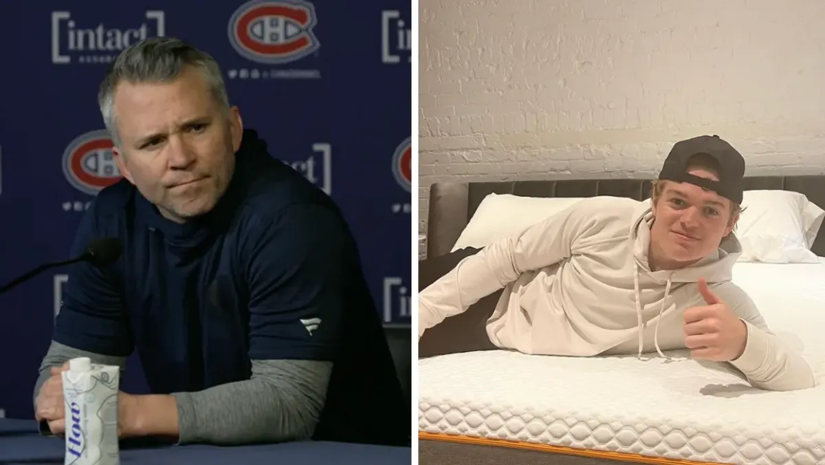 Activités nocturnes: Martin St-Louis lance un message à Cole Caufield