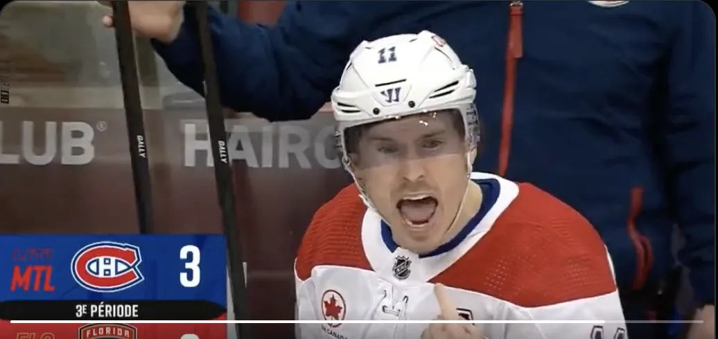 Brendan Gallagher devient fou furieux devant la caméra