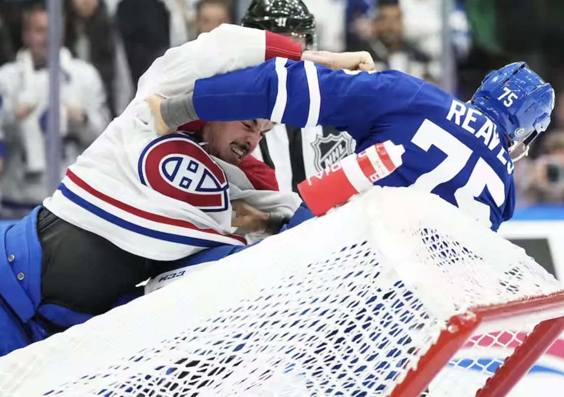 Ryan Reaves lance un message cinglant à Arber Xhekaj