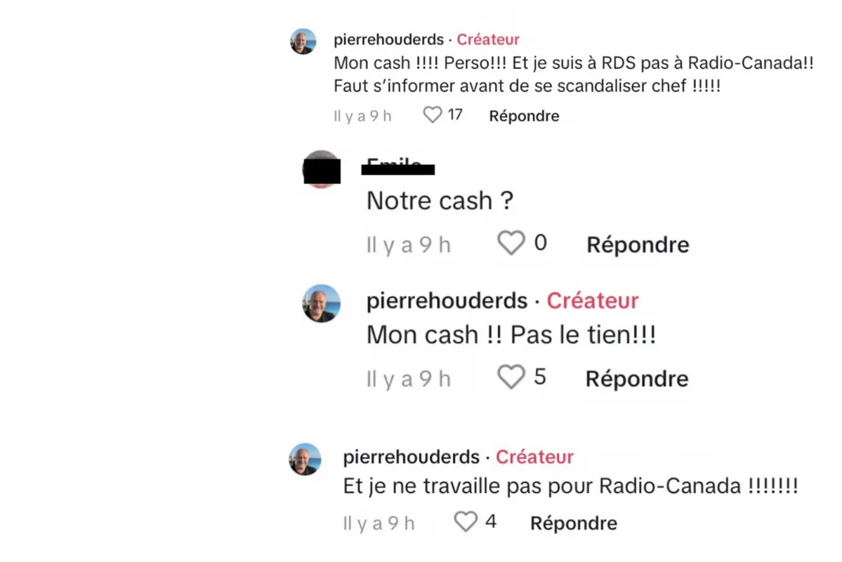 Le compte en banque de Pierre Houde fait jaser: une richesse qui frustre