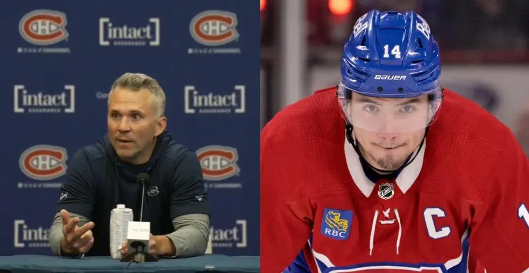 Martin St-Louis embarrassé par la déclaration de Nick Suzuki