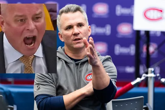 « Mange de la m*arde »: Jim Montgomery attend le congédiement de Martin St-Louis