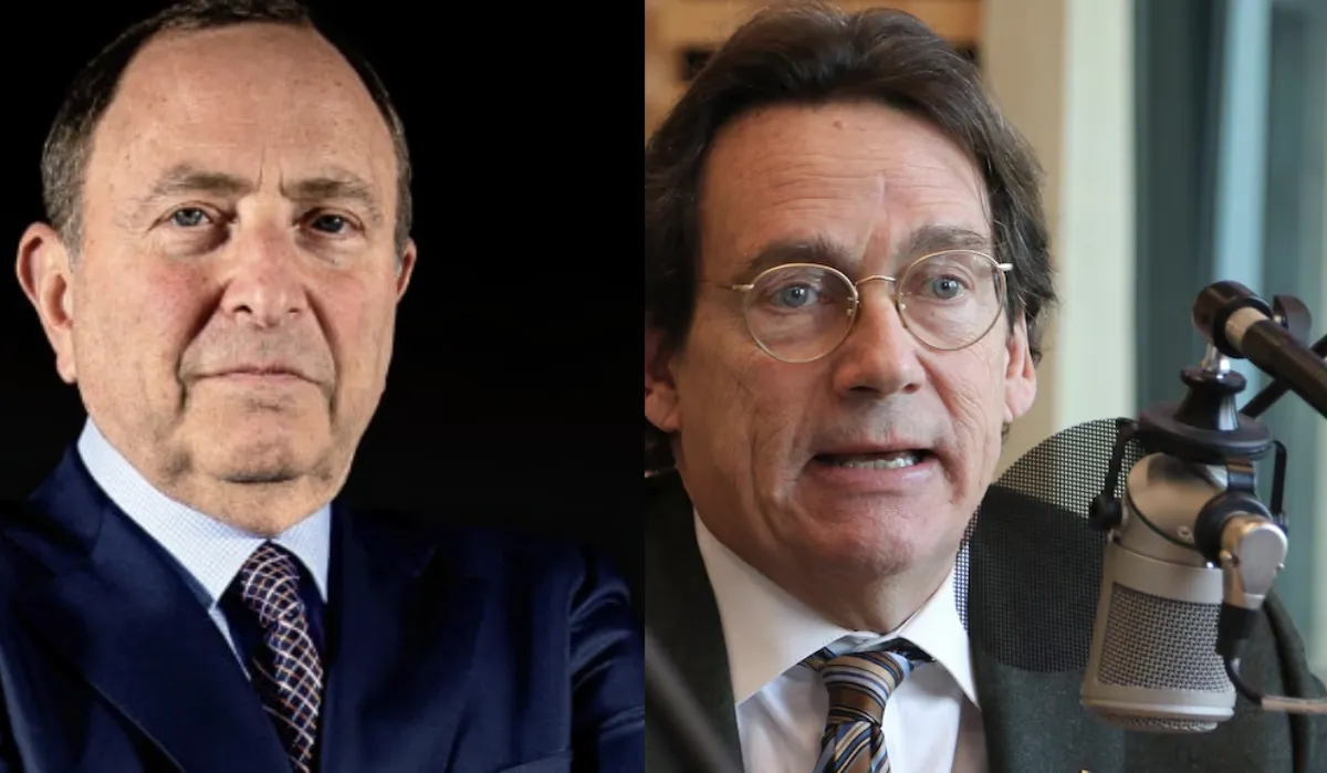 Pierre-Karl Péladeau vise Gary Bettman au micro de Paul Arcand