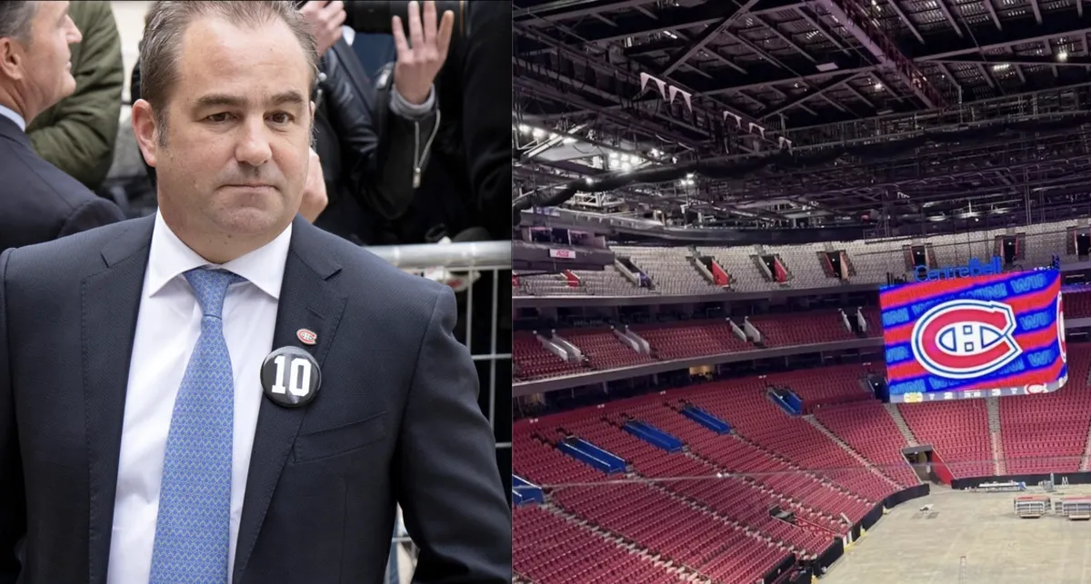 Geoff Molson devient la cible des moqueries pour son petit écran