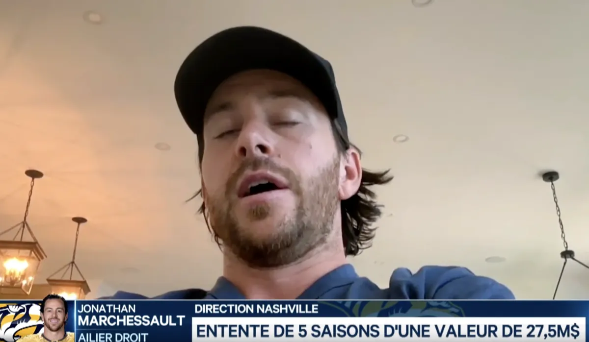 Les propos de Jonathan Marchessault frustrent le Québec en entier