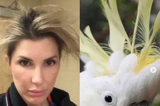 La femme de Daniel Brière fait tourner les regards en Russie