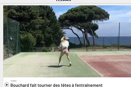 La grave erreur d'Eugénie Bouchard: TVA Sports devrait avoir honte