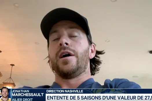 Les propos de Jonathan Marchessault frustrent le Québec en entier