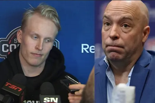 Patrik Laine cause des maux de tête à Kent Hughes