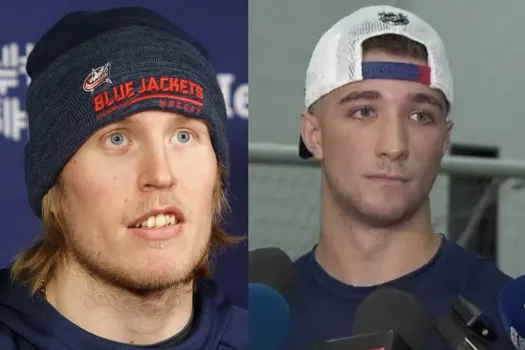 Moment difficile pour Logan Mailloux: Patrik Laine le comprend