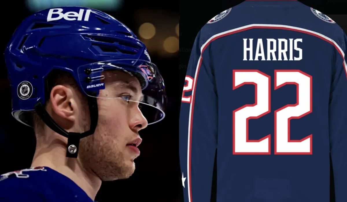 Jordan Harris réplique à Cole Caufield