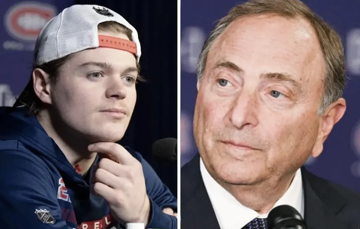 Le geste de Gary Bettman pour Cole Caufield nous donne des frissons dans le dos