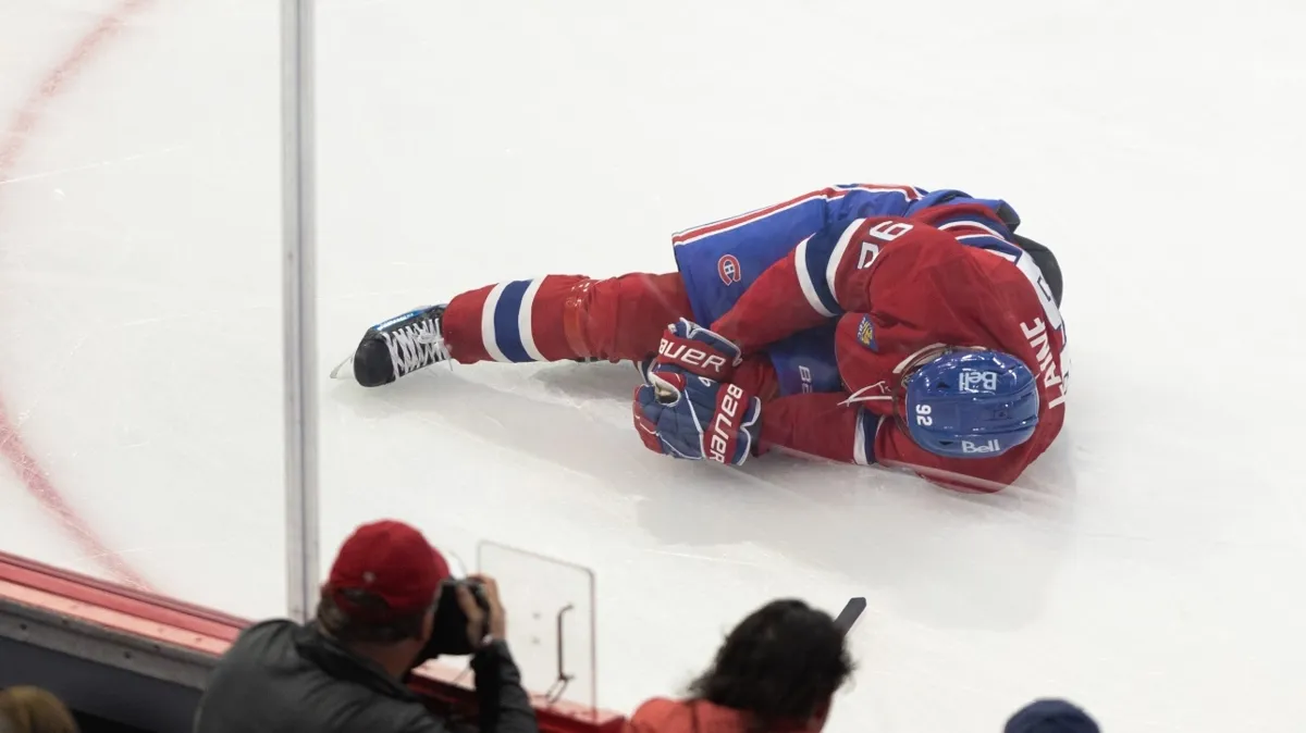 Moment triste pour Patrik Laine: RDS fait peur