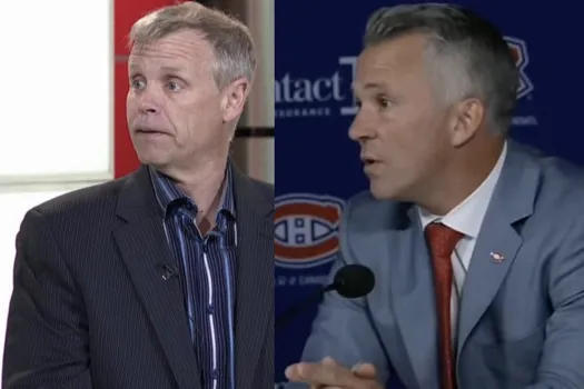 Confrontation entre Martin St-Louis et François Gagnon: le rire jaune du coach