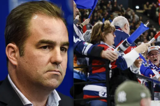 Malaise en France: Geoff Molson abandonné par le président