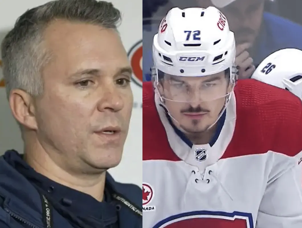 Arber Xhekaj envoie Martin St-Louis au tapis devant les caméras