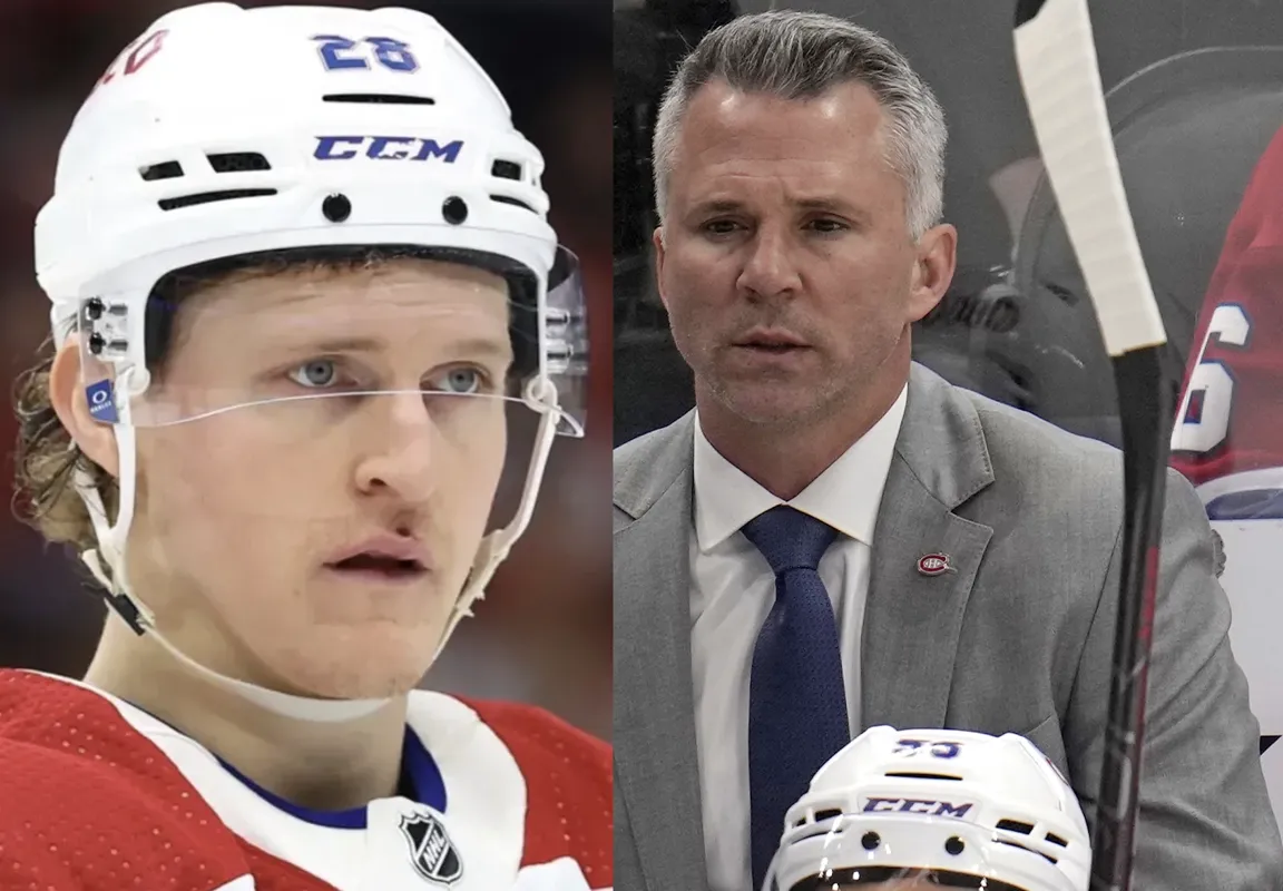 Christian Dvorak embarrassé par Martin St-Louis lors de la séance vidéo