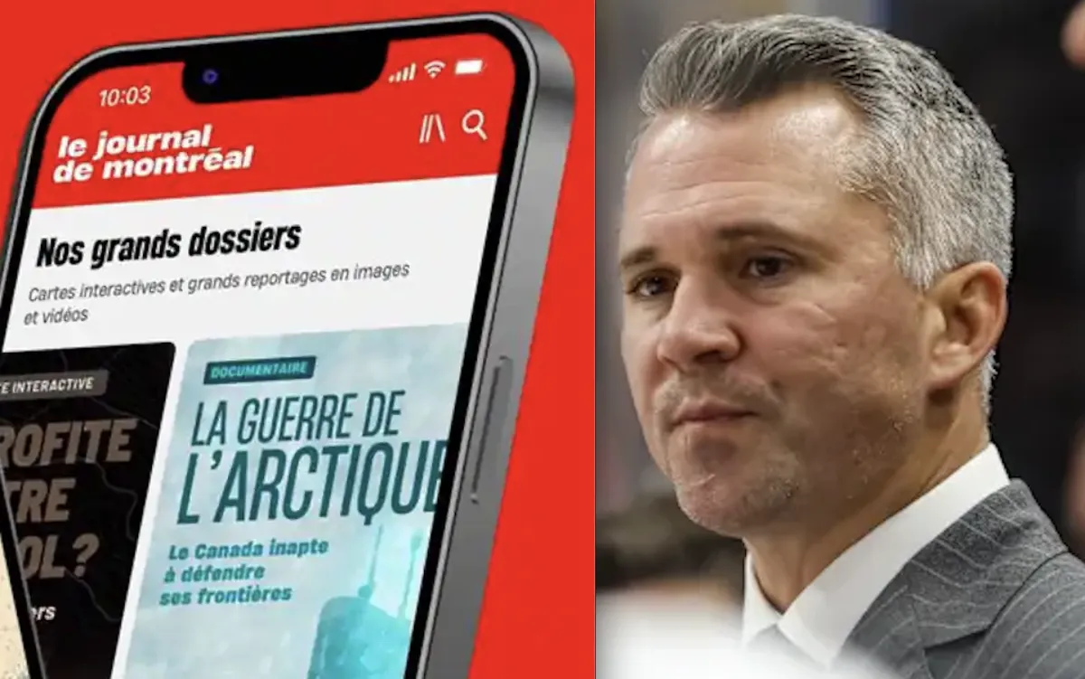 L'empire de Quebecor sur le dos de Martin St-Louis